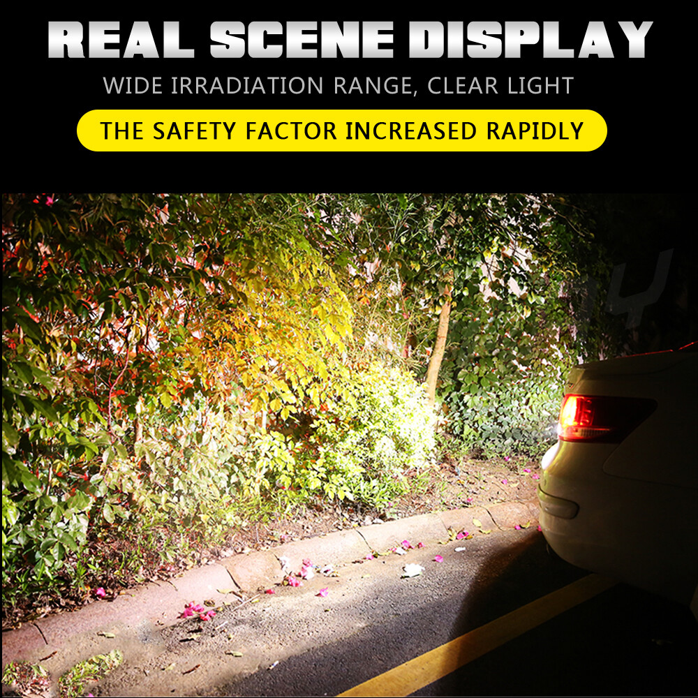 White DC 12V 15W Eagle Eye LED Daytime Running DRL Backup Light Car Auto Lamp