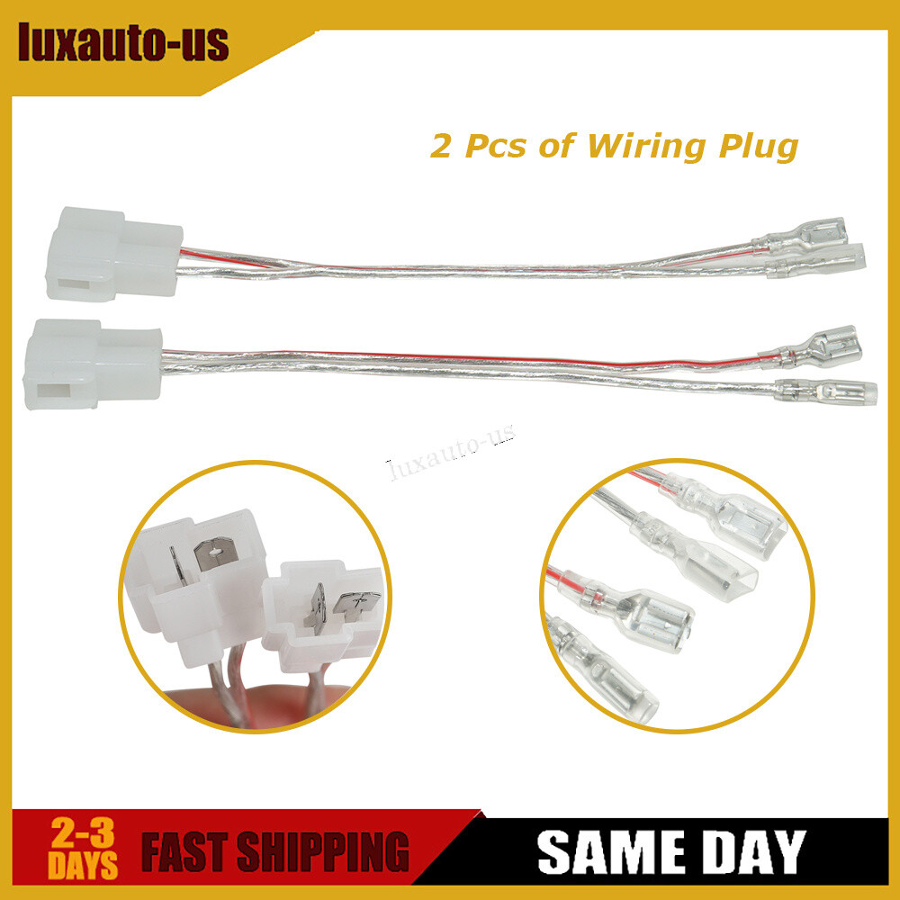 2x Car Dash Tweeter Speaker Wiring Harness Adapter Plug For Subaru RX WRX Loyale