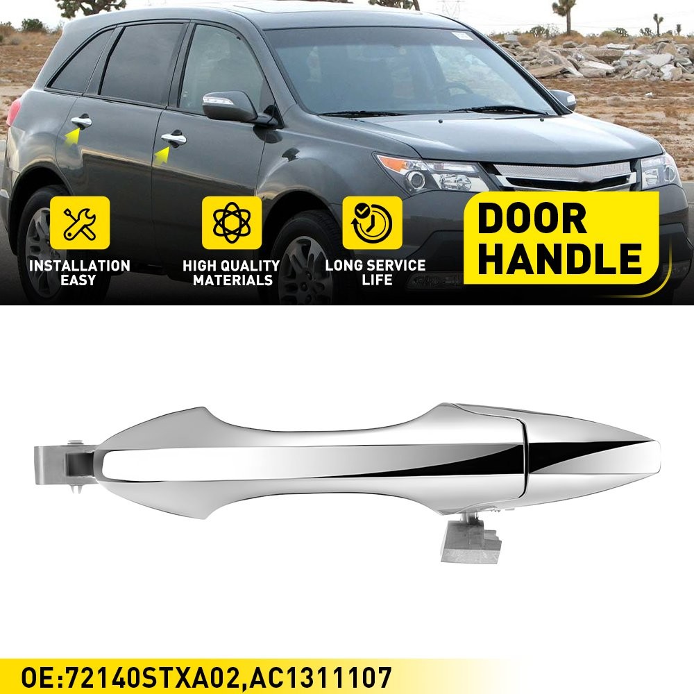 Fit Acura MDX Base 2007-2013 Chrome Outer Door Handle Rear Right AC1311107 EAA