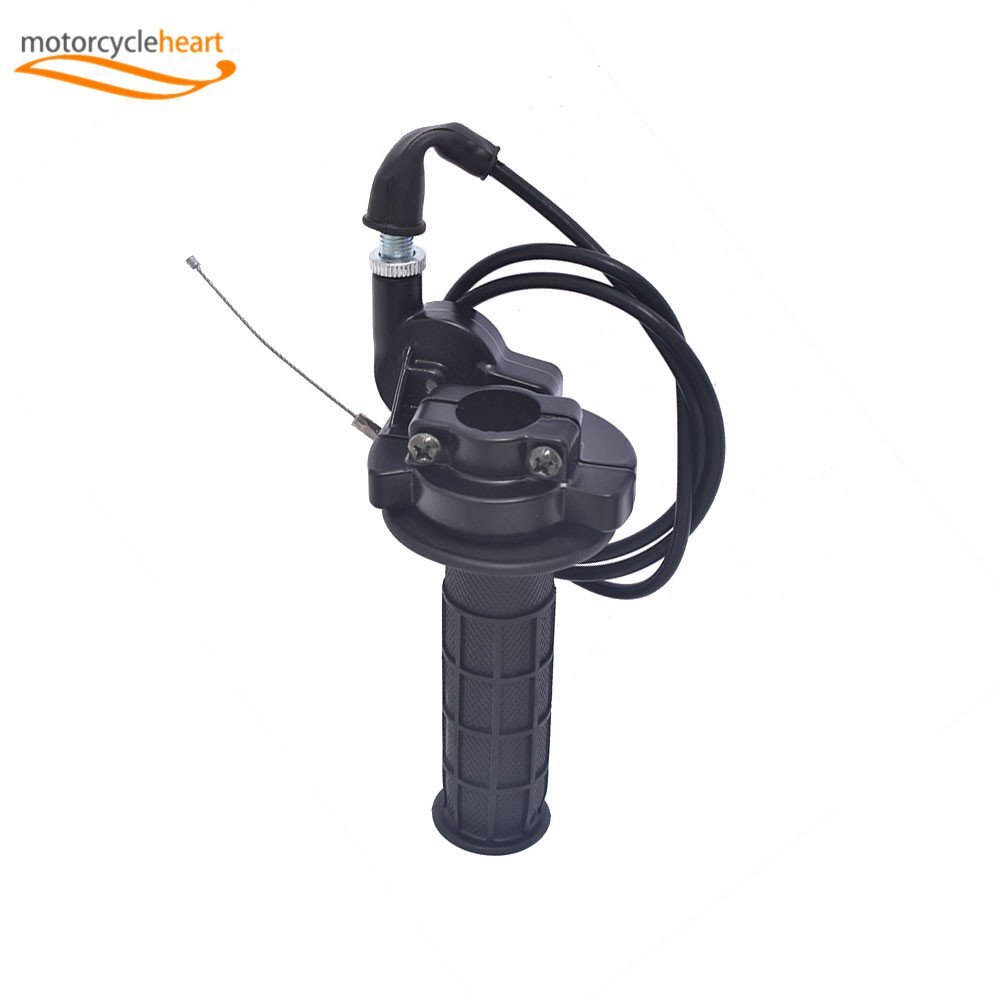 7/8″ 22mm Twist Throttle Handle Grip with Cable 50-250CC ATV Dirt Bike