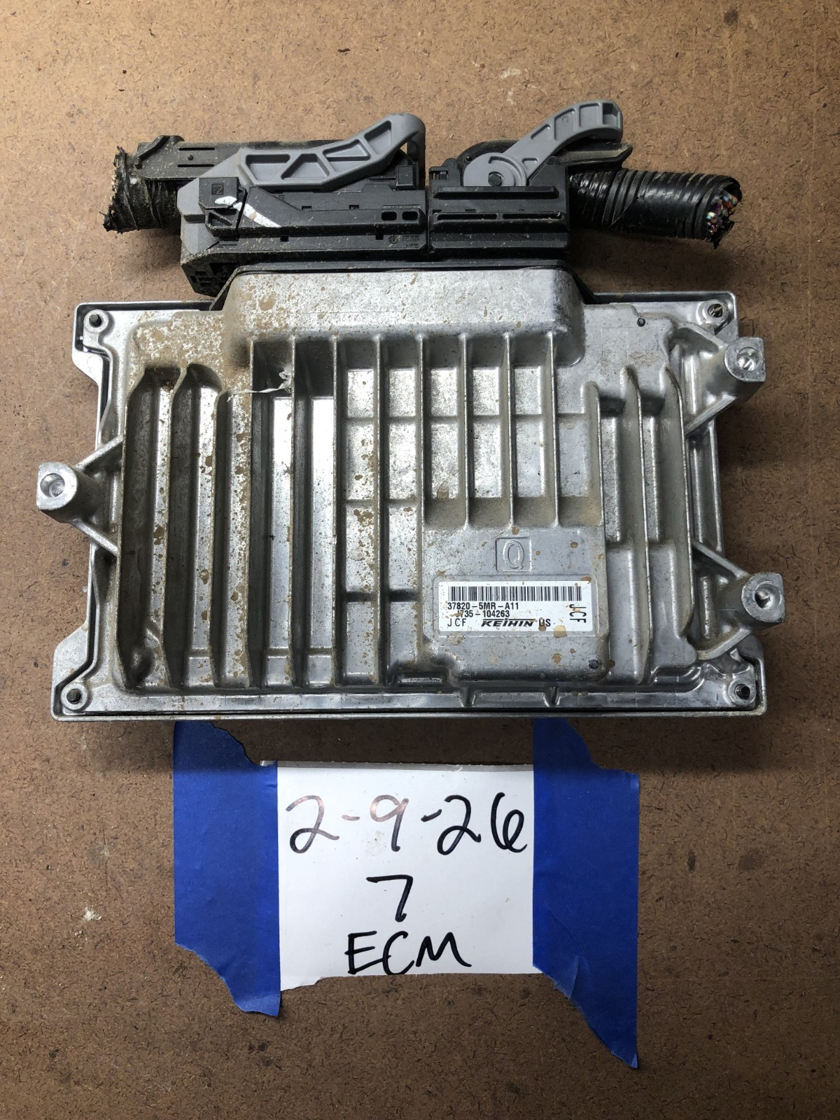 2019 ODYSSEY Engine Control Module Computer ECU ECM PCM 37820-5MR-A11