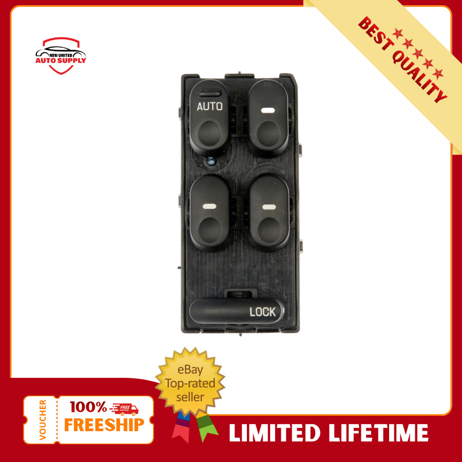 Front Left Power Master Window Switch for Buick Regal 97-04 Century 901-002
