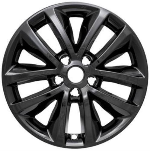 ONE FITS 17″ 10 SPOKE WHEEL 2016-2018 KIA SORENTO BLACK WHEEL SKIN # IMP399BLK