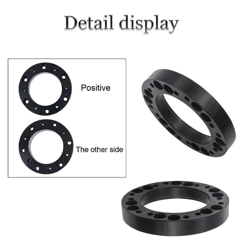 Aluminum Steering Wheel Hub Adapter Kit 6 Bolts Allen Key For Universal Fit #/