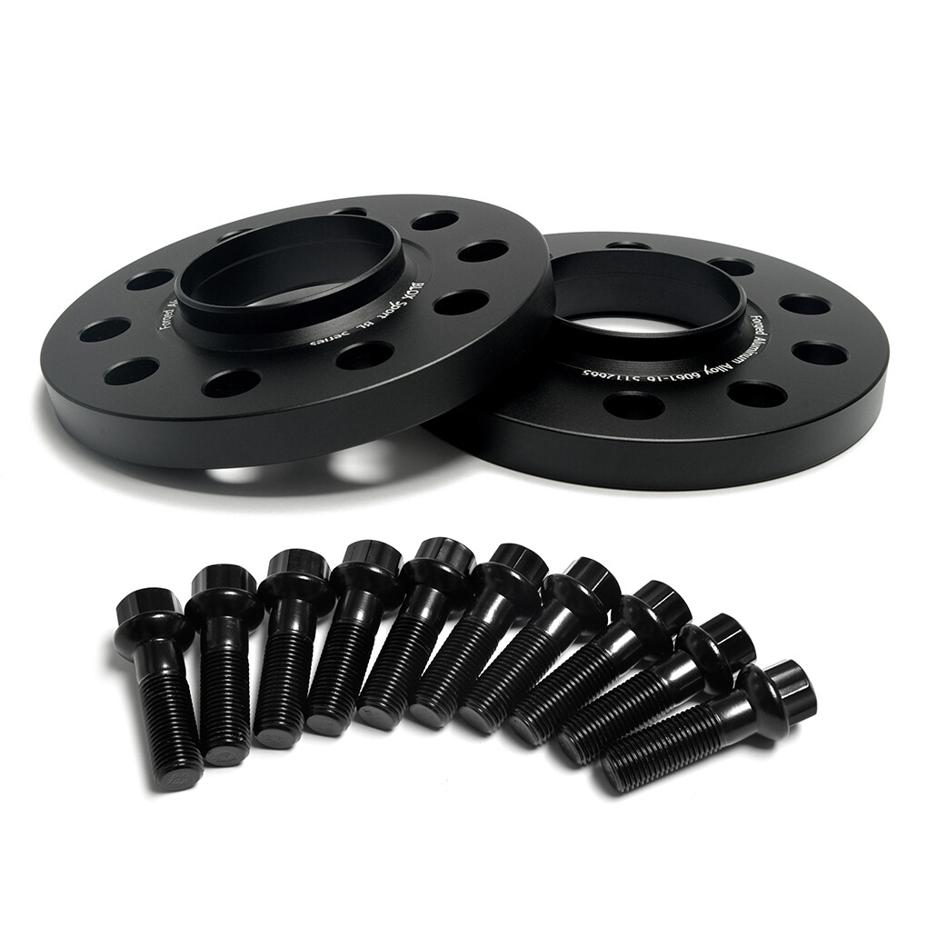 2 15mm/0.59″ 5×112 Wheel Spacers fit Mercedes Benz C CL CLA CLK CLS E Class Lugs
