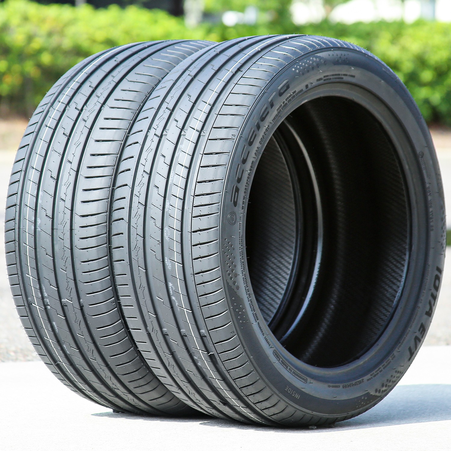 2 Tires Accelera Iota EVT 235/35ZR19 235/35R19 91Y XL High Performance