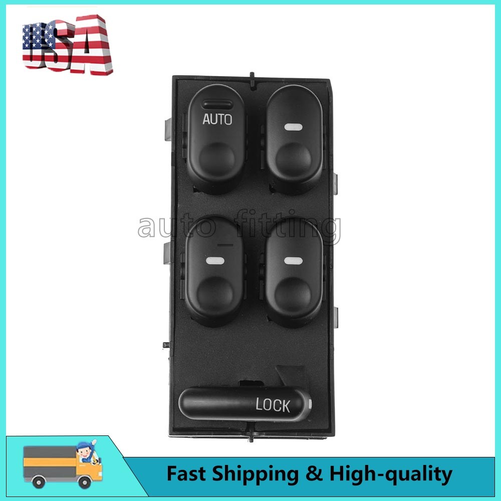 Master Power Window Switch Driver Side For Buick Century Regal 97-05 10433029