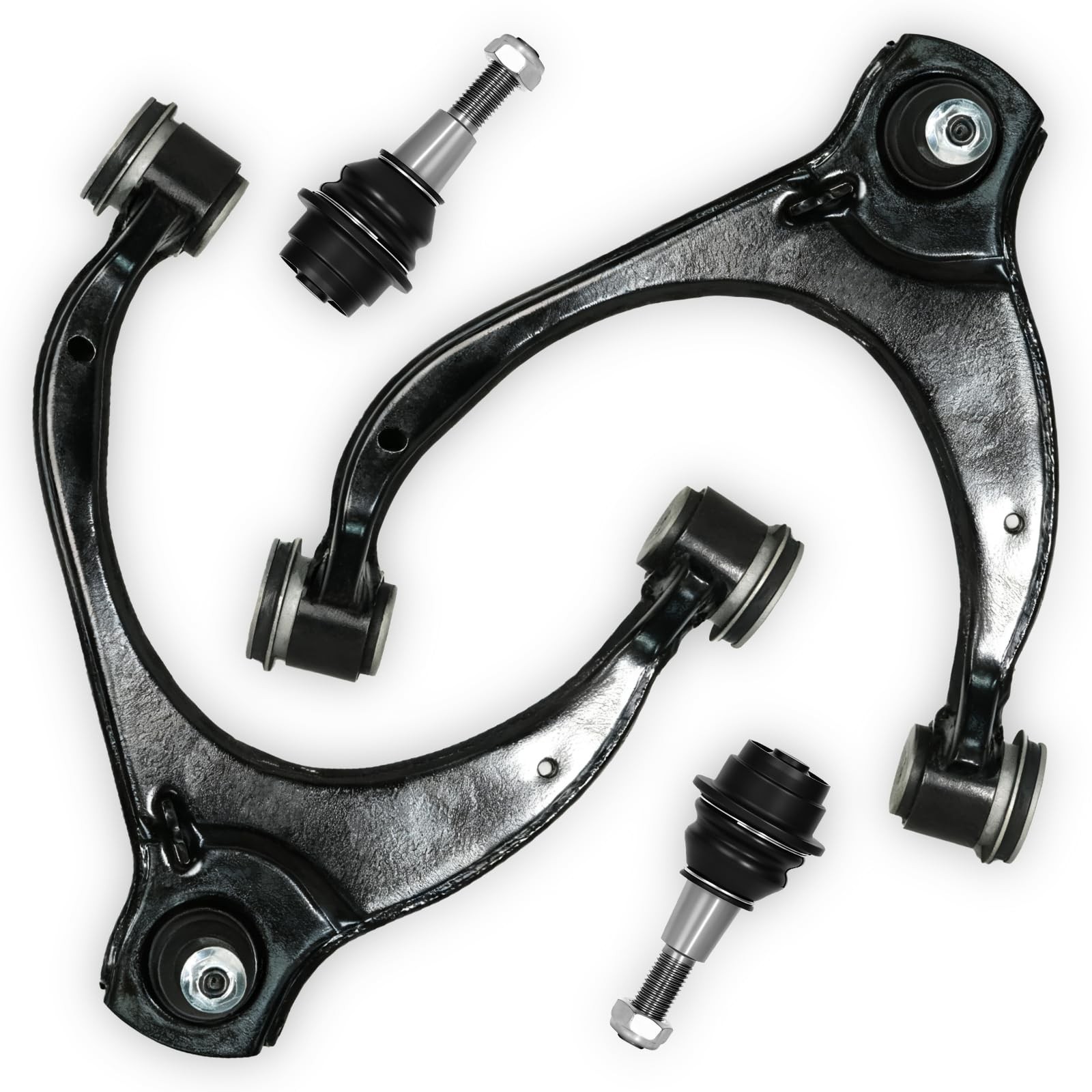 Koxot 4Pcs Front Upper Control Arm for Cadillac, Chevy, GMC 2014-2020