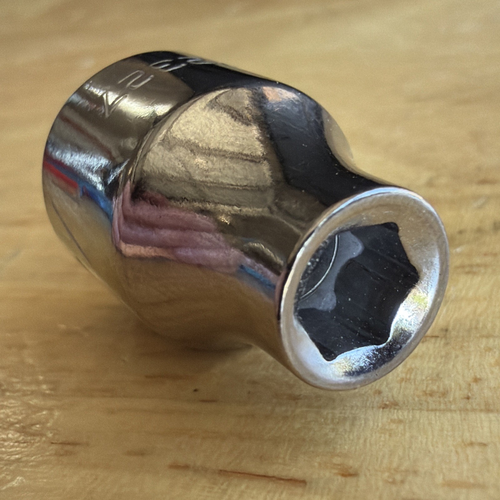 Kobalt Tools 1/4″ Shallow Socket 3/8″ Drive 6 Point 22327 Made in USA NEW