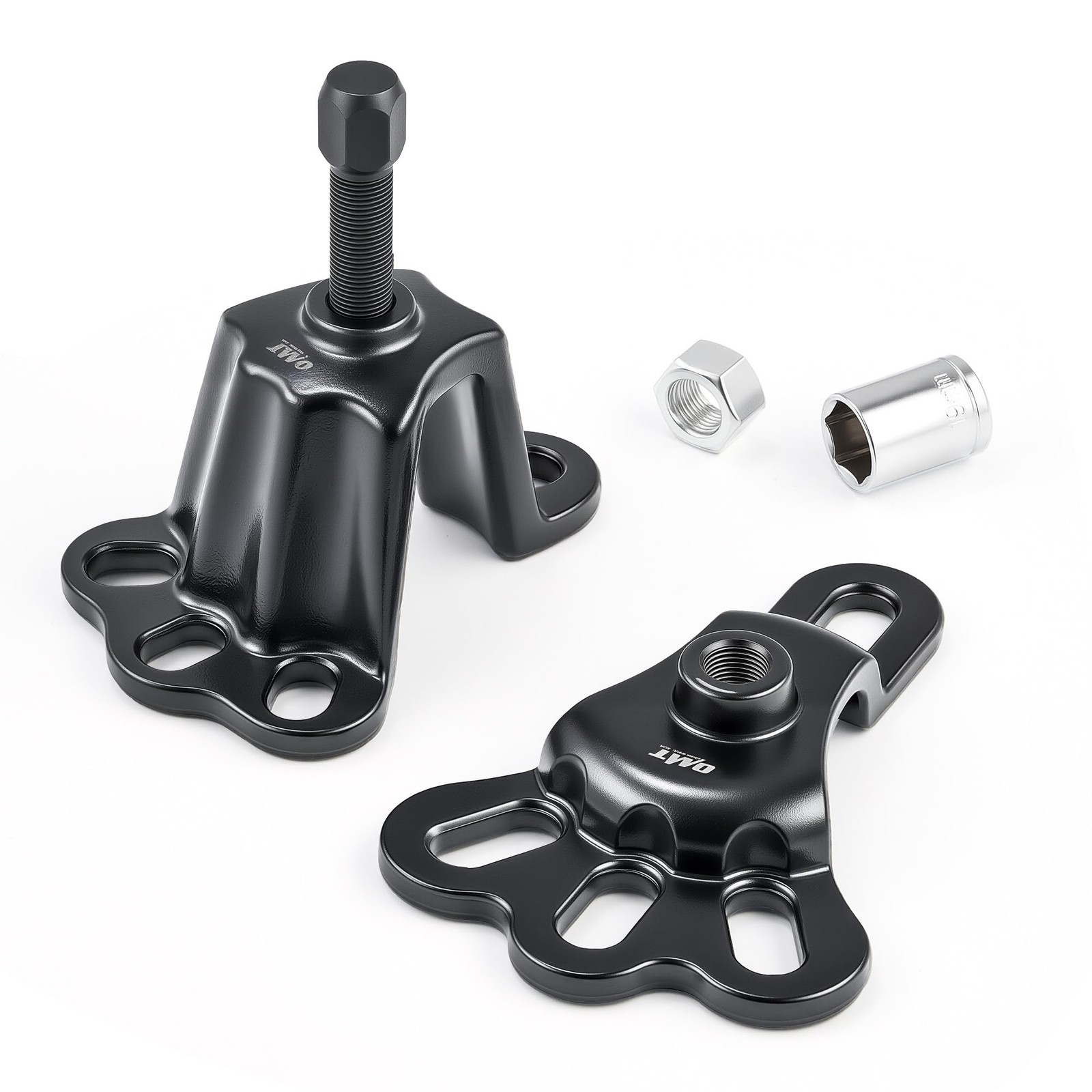 Orion Motor Tech Universal Front Wheel Hub Puller Set for 2-Piece, Black