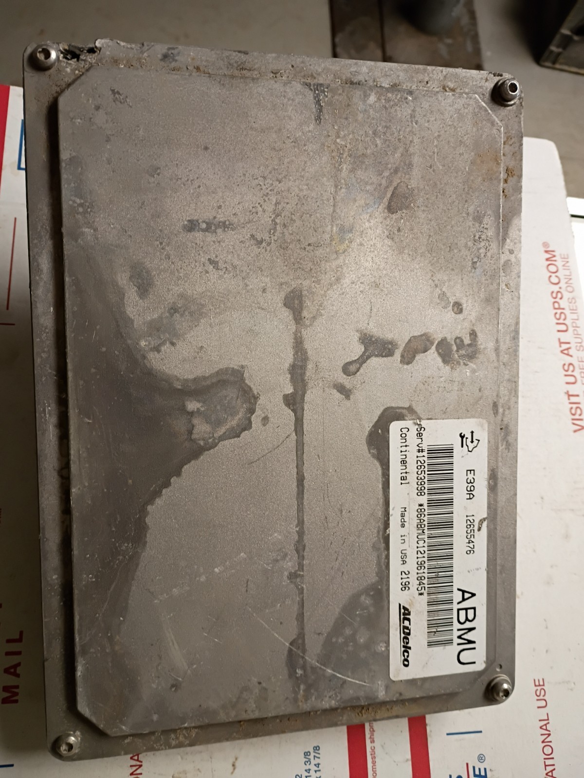 2013 GMC TERRAIN 12655476 ABMU 2.4L ENGINE CONTROL MODULE ECU ECM PCM OEM UNIT