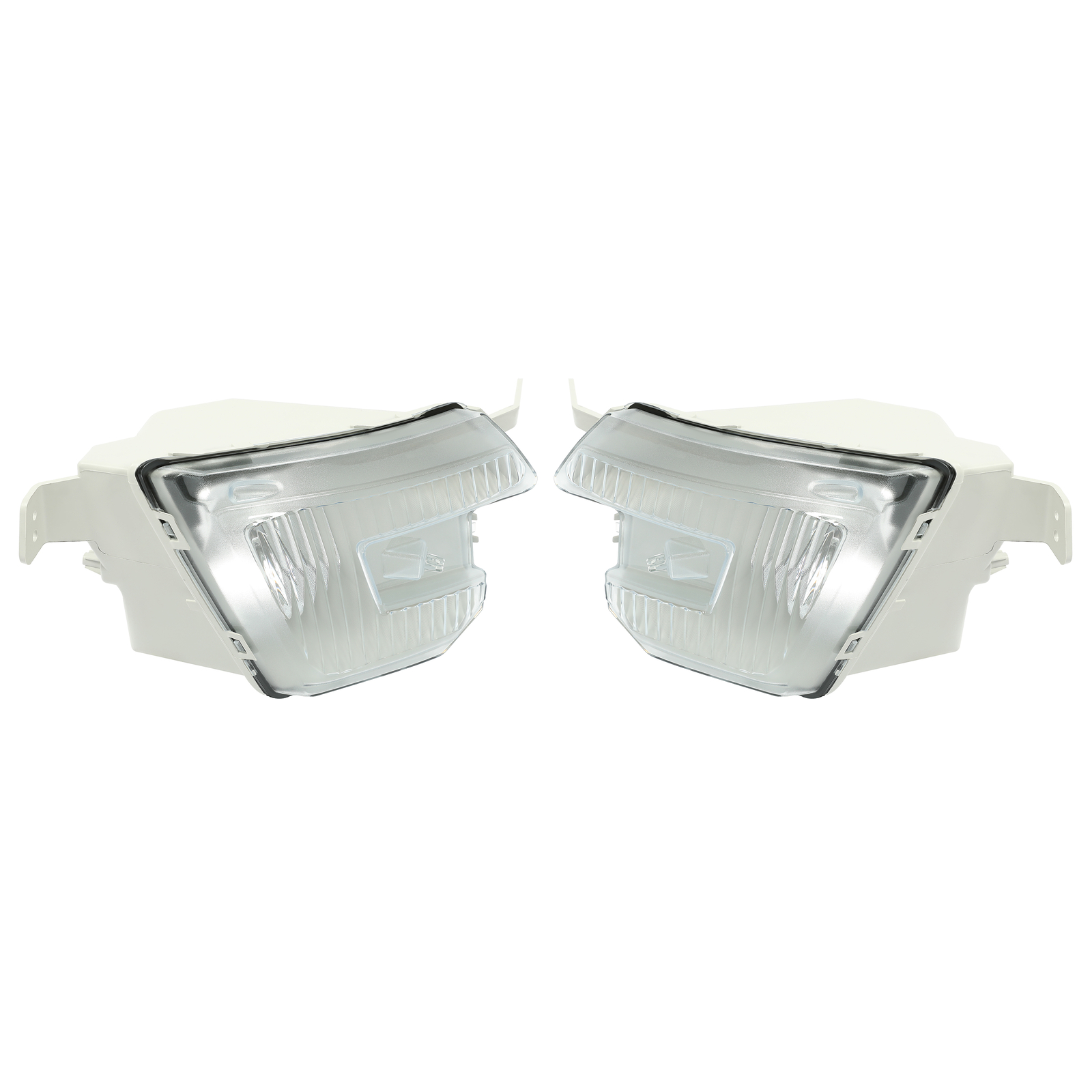 Driver Passenger Side Halogen Fog Lights Lamps For 2016-2017 Ford Explorer
