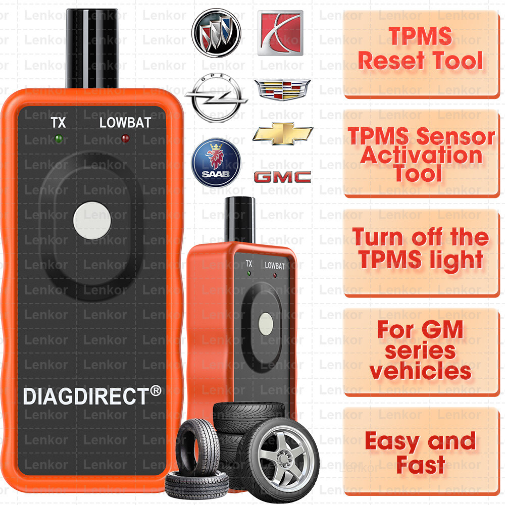 Super EL-50448 TPMS Reset Tool Tire Pressure Monitor Sensor Relearn For GM Ford