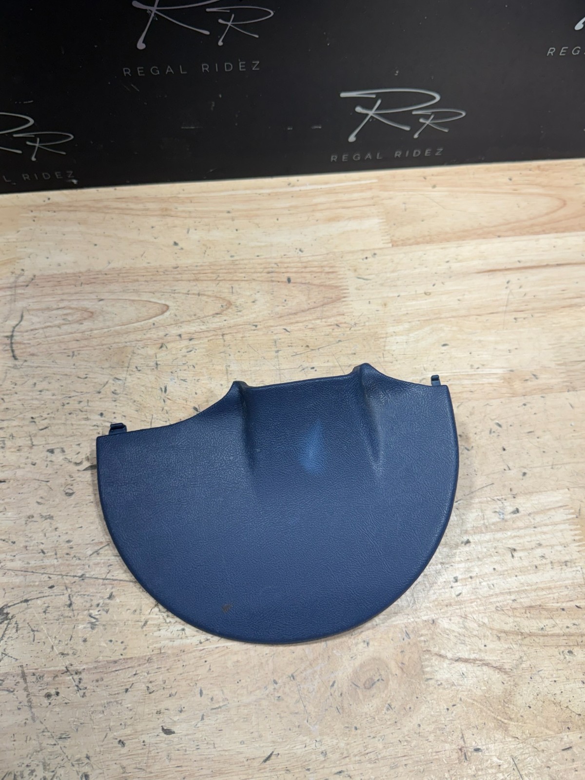 1996-1999 Chevy GMC Silverado Sierra EXT Cab 3rd Door BLUE Latch Trim Cover