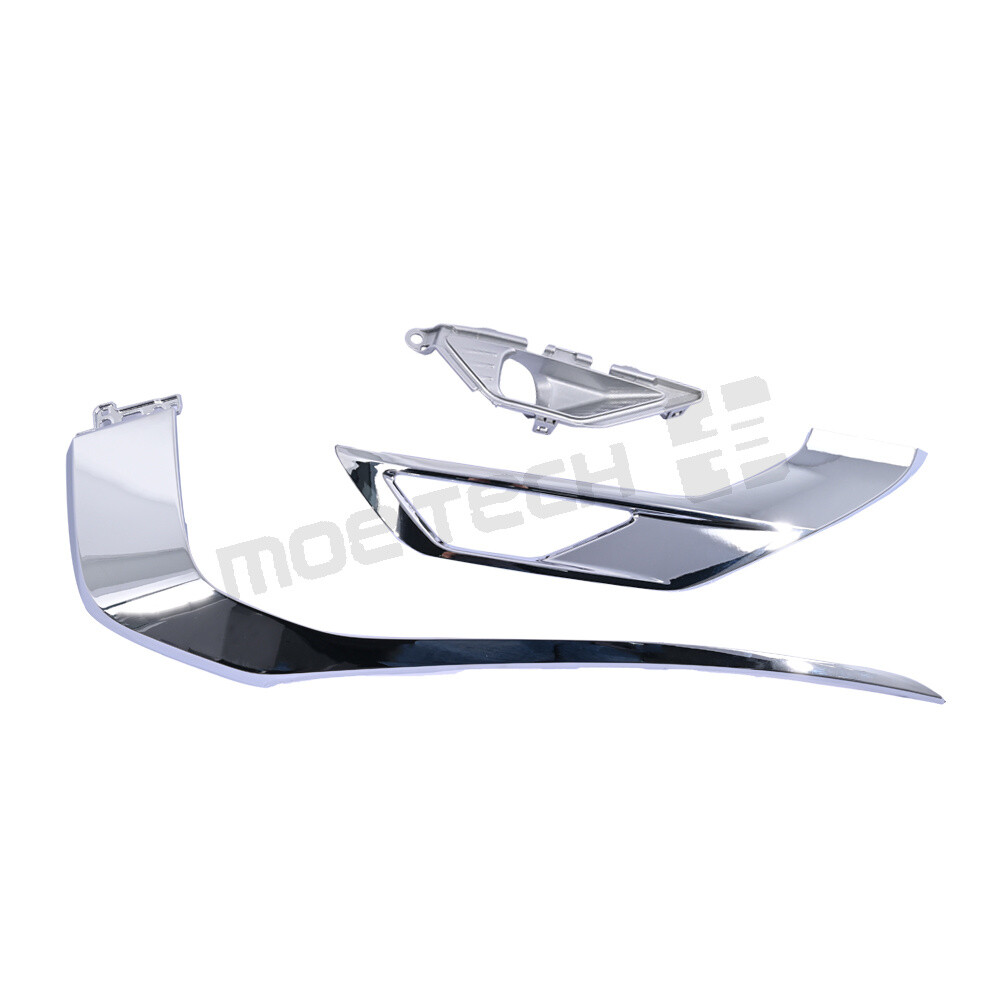 For Mitsubishi Outlander Right Front Bumper Chrome Molding Trim Strip