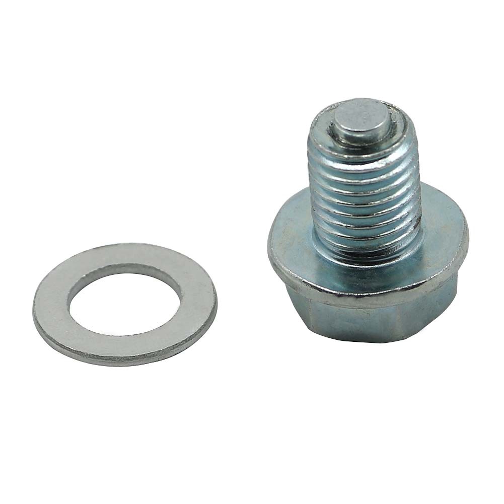 For Honda Engine Crankcase Magnetic Oil Drain Plug Bolt Replaces 92800-12000 US