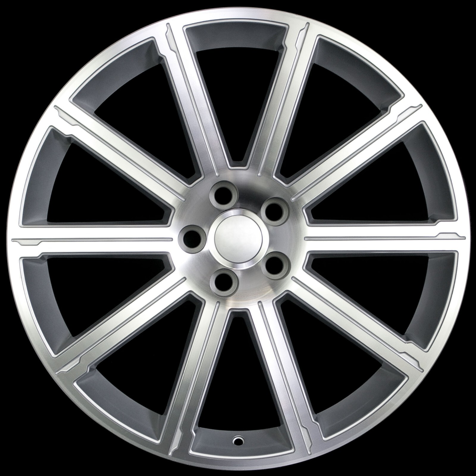 22 Inch 5×120 Wheels Rims Set of 4 22×10 Replacement Fits Range Rover Land Rover