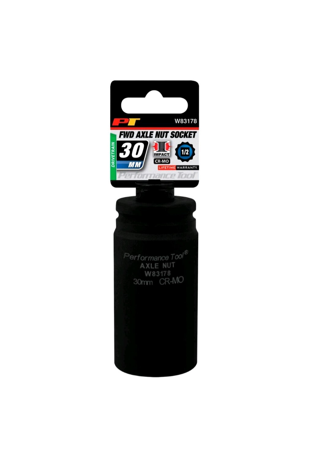 Performance Tool W83178 – 12 Point 30 mm Axle Nut Socket