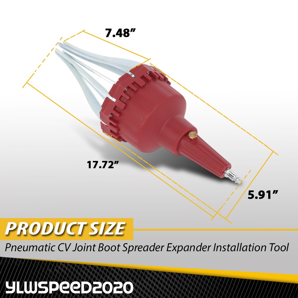 Pneumatic CV Joint Boot Spreader Expander Universal Install Installation Tool