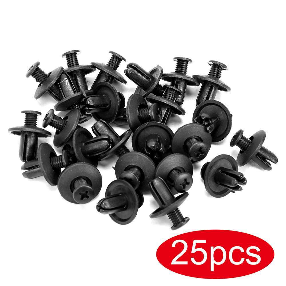 Set of 25 Bumper Fender Liner Screw Trim Retainer Clips 86590-28000 for Hyundai