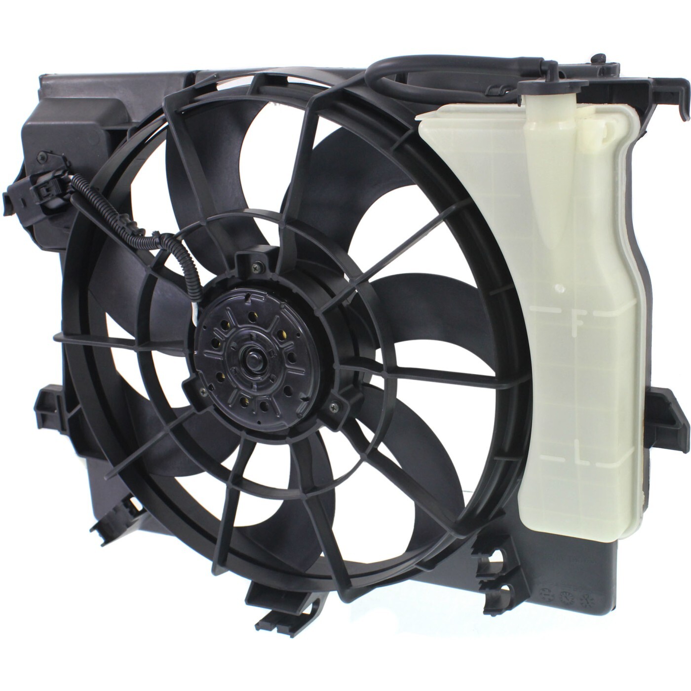 Radiator Cooling Fan Assembly For 2012-2013 Hyundai Accent Fits Veloster