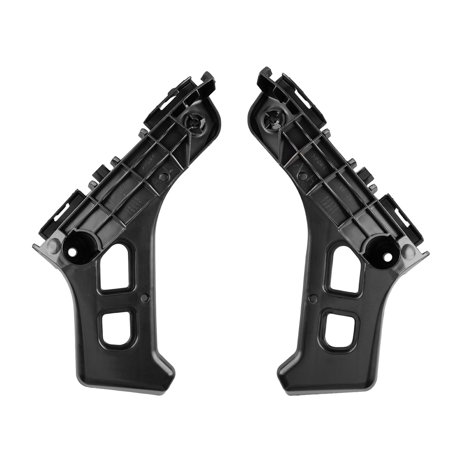 2 Pcs Front LH + RH Plastic Bumper Bracket Set For 2011-2017 Lexus CT200h USA
