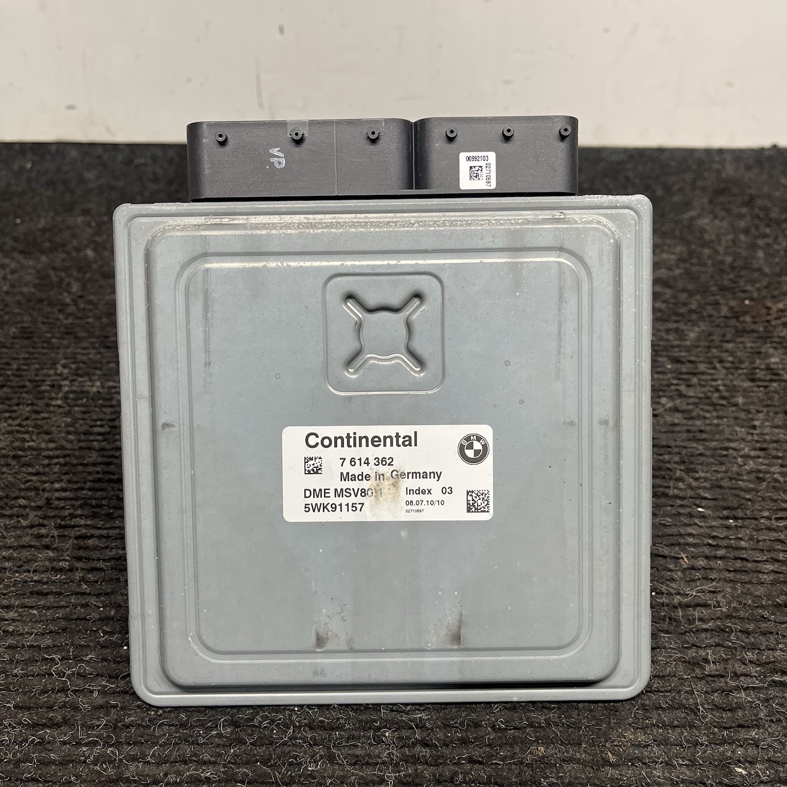 ☑️ 11-13 BMW 328I DME N51 MSV80.1 ECU ENGINE CONTROL MODULE 7614362 OEM