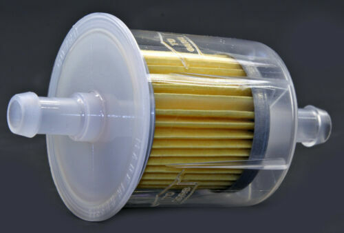 5 FUEL FILTERS INDUSTRIAL HIGH PERFORMANCE UNIVERSAL INLINE GAS FUEL LINE 3/8″