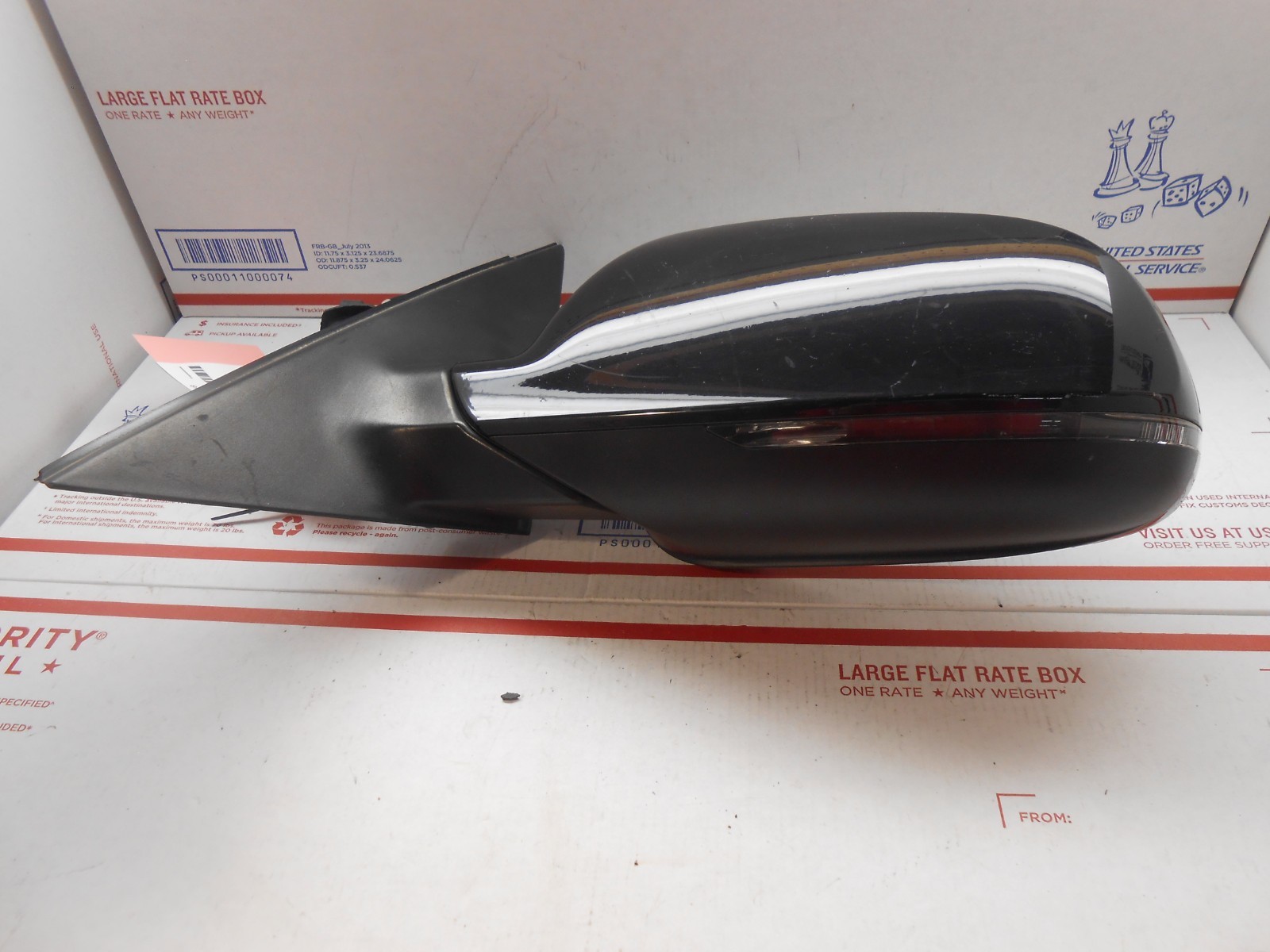 2011 AUDI A4 LEFT SIDE VIEW MIRROR E1021053 IC 51164A RK0607