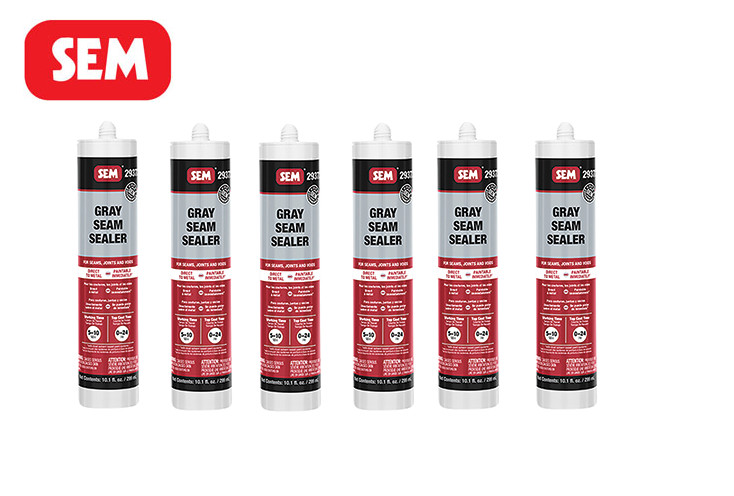 SEM Products 29372 White Seam Sealer 10.1 fl. oz. Direct-To-Metal Sealant