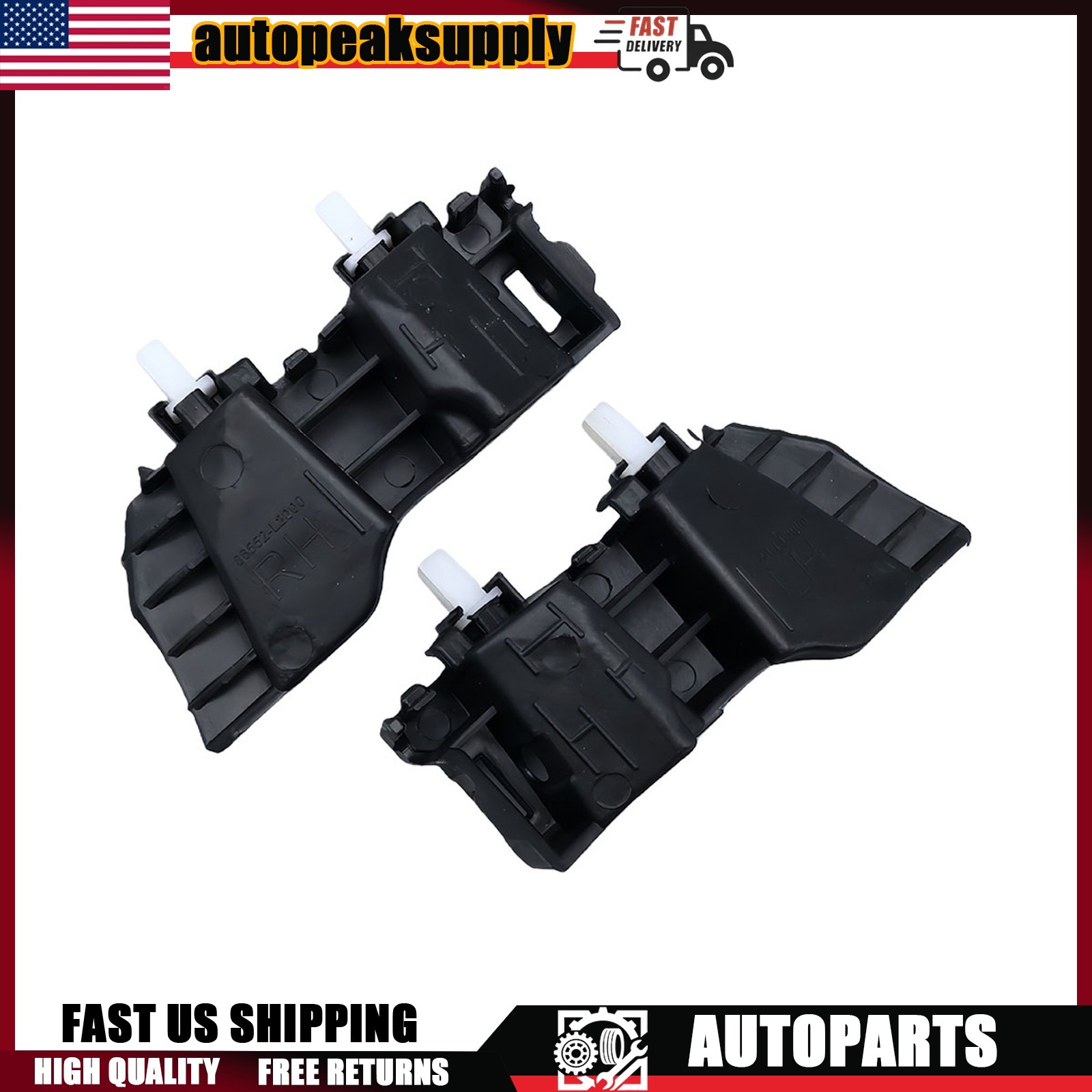 Bumper Bracket Front Left Right Side Fit For 2021-2024 Kia K5