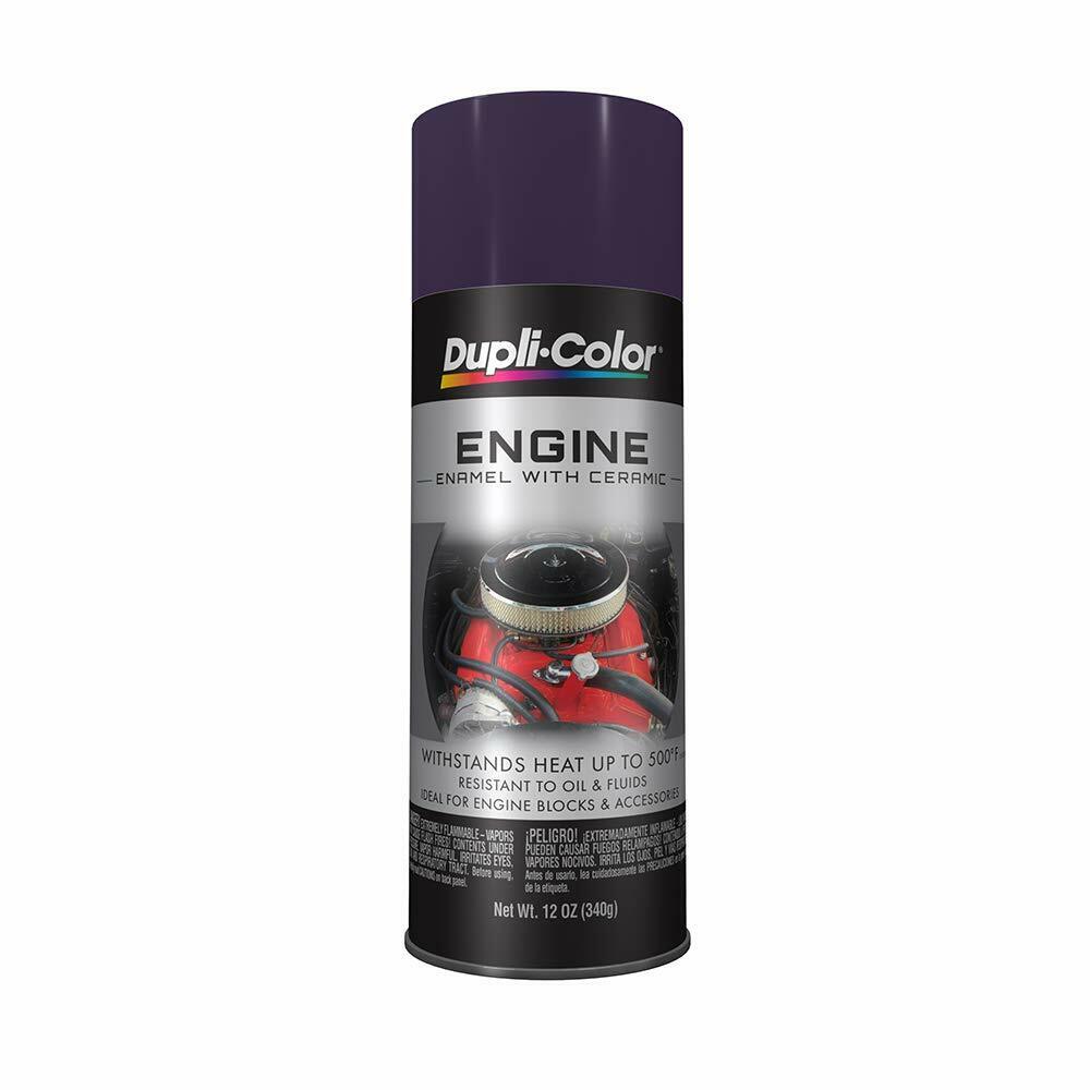 Dupli-Color DE1640 Engine Enamel Spray Paintith Ceramic – Plum Purple – 12 oz Ae