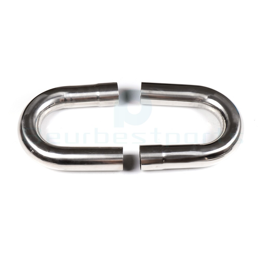 3″ 76mm Stainless Steel T304 DIY Custom Mandrel Exhaust Pipe Straight & Bend Kit