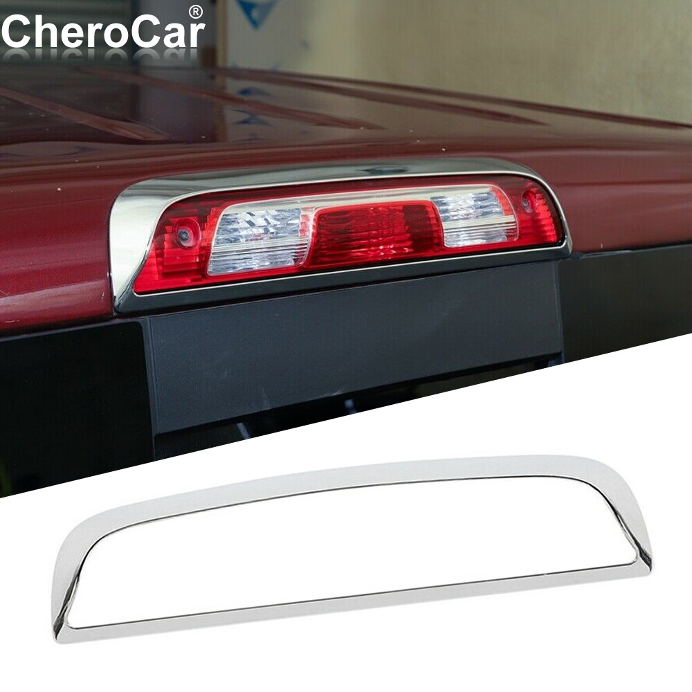 Chrome Third Brake Light Trim For 2014-18 Chevy Silverado GMC Sierra Accessories