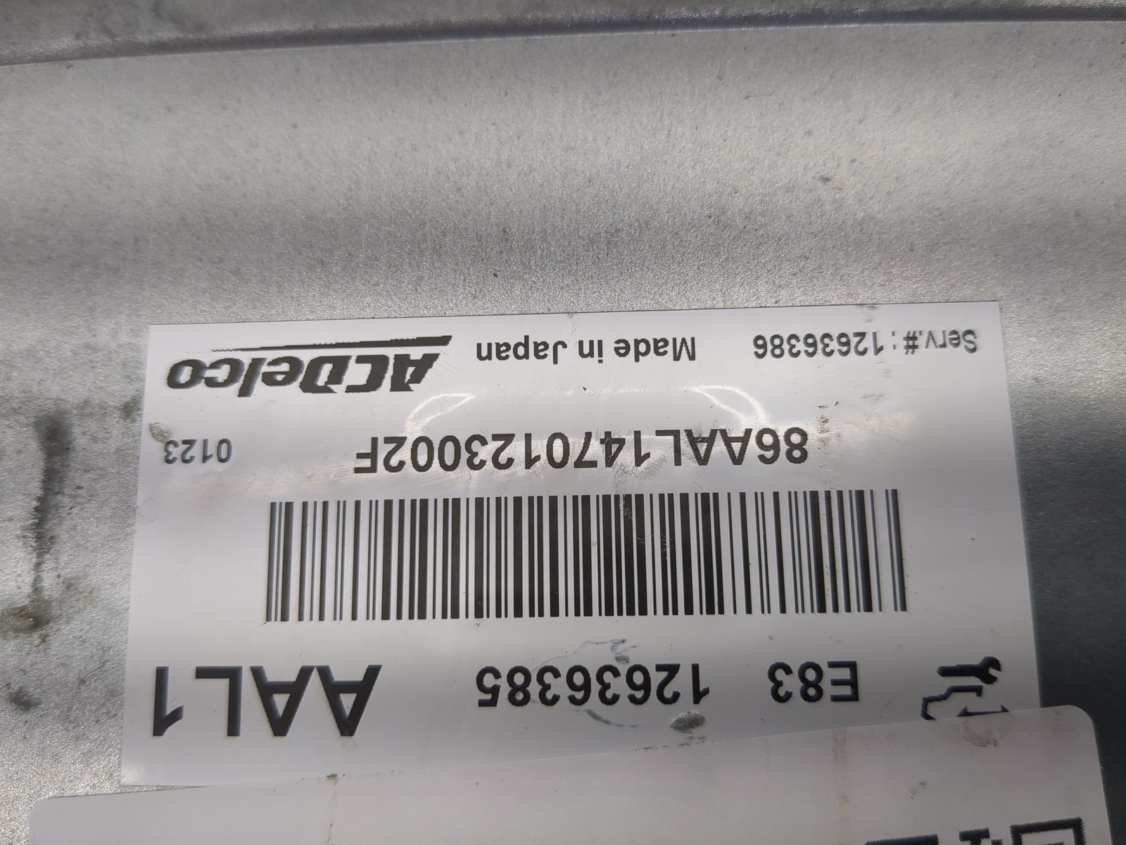 2009-2011 Chevrolet Aveo Engine Control Computer Ecu Pcm Ecm Pcu Oem JFUOO