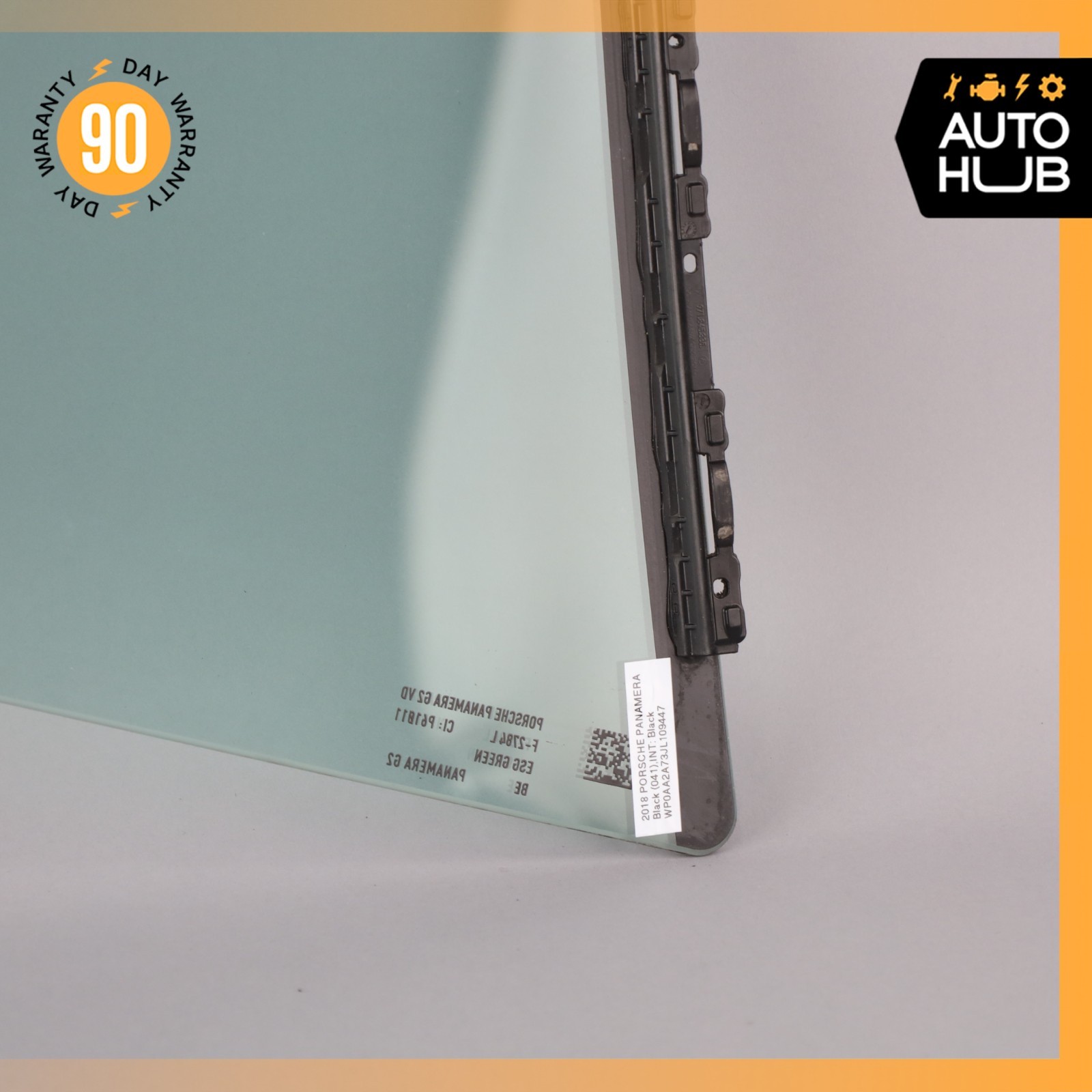 17-23 Porsche Panamera 971 Front Left Door Window Glass 971845019 OEM 87k