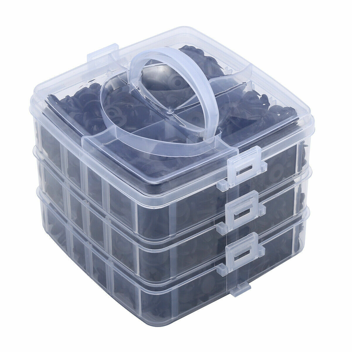 620PCS Car Body Retainer Clips Auto Fasteners Push Trim Pin Rivet Bumper Kit