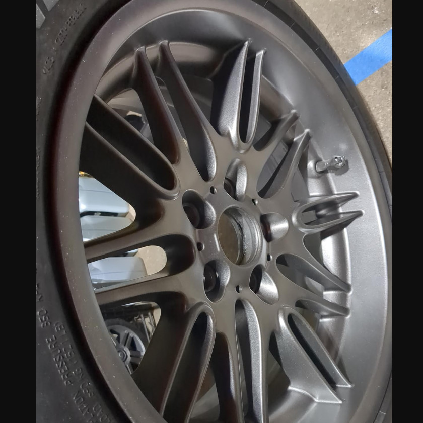 Wheels Graphite Gray Spray Paint Rims Steel Metal Aluminum Plastic Coating 2Cans