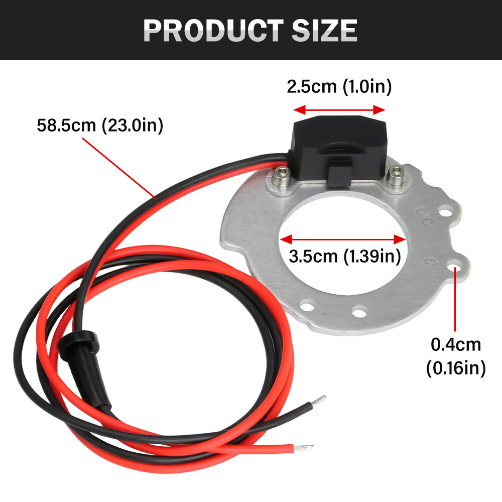 Electronic Ignition Conversion 1244A For Ford Tractors 2N 8N 9N 500-900 Series