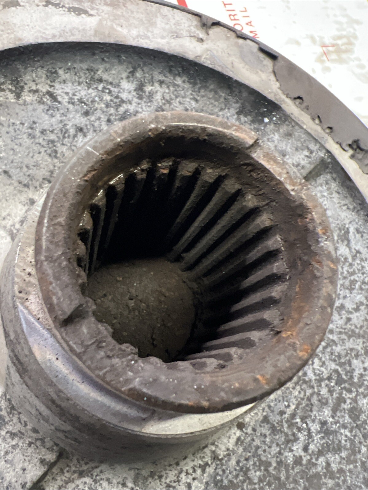 Twin disc marine transmission damper plate