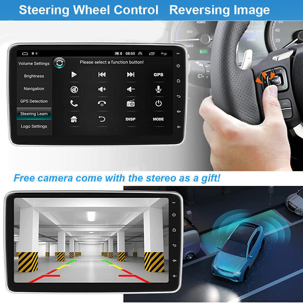 ANDROID 15 CARPLAY CAR STEREO RADIO GPS DSP 2+64GB FOR HUMMER H2 2008-2009
