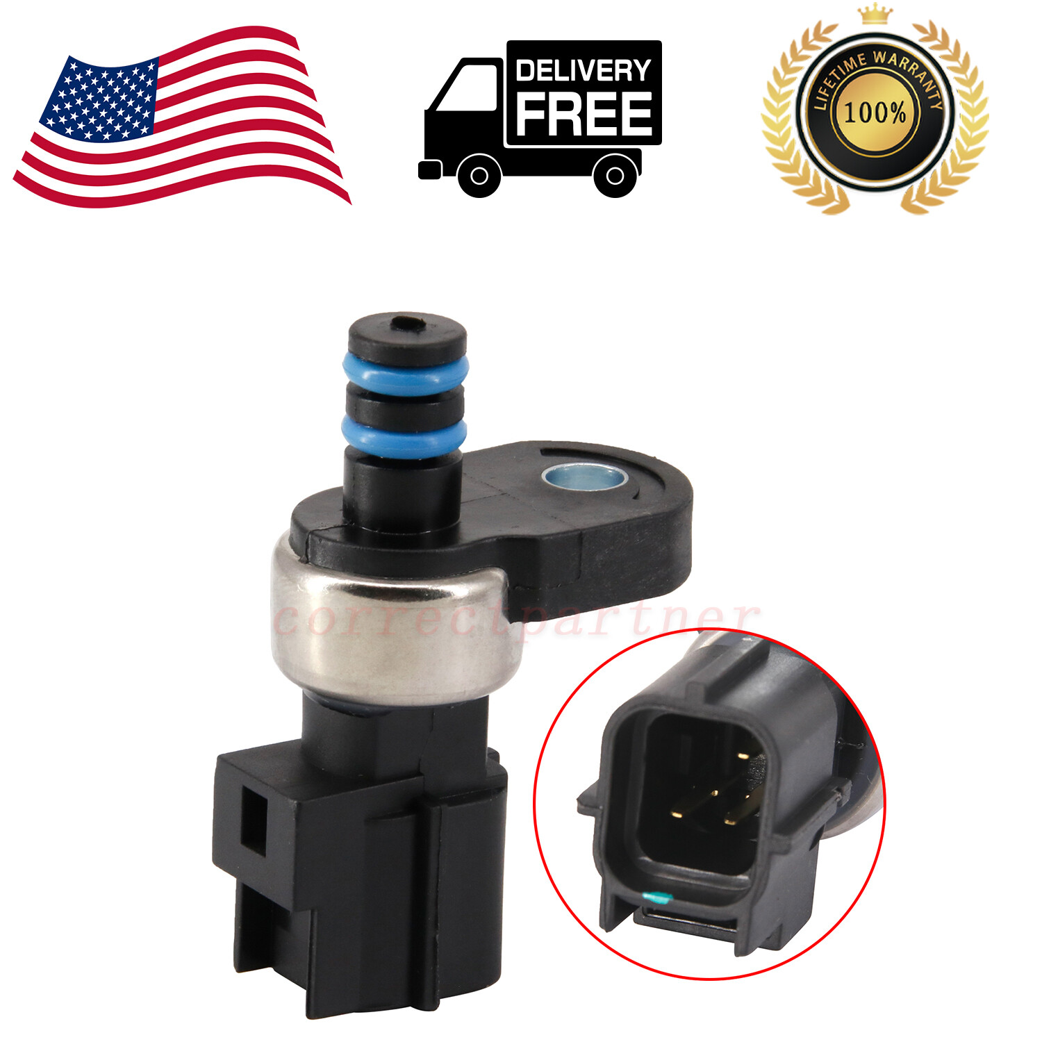 Line Pressure Sensor Transducer 4799758AD 45RFE 545RFE 68RFE Fits Dodge Chrysler