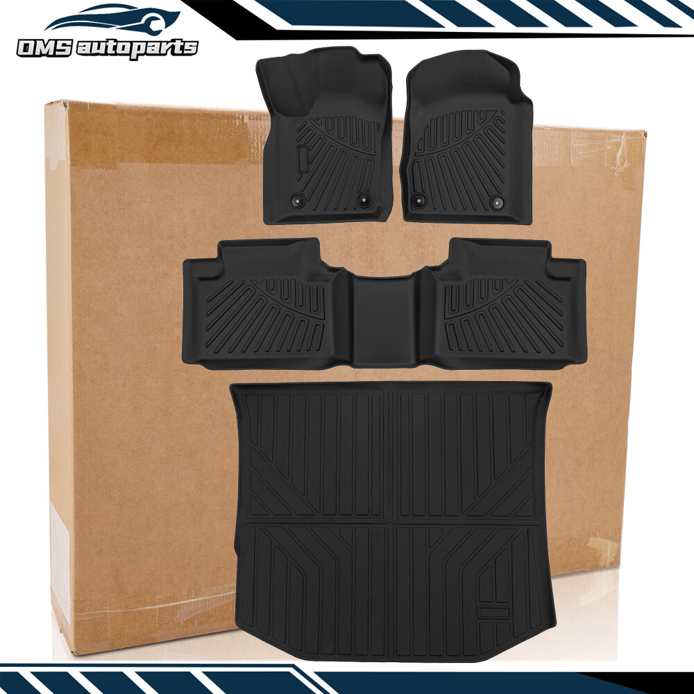 Custom Floor Mats & Cargo Liners for 2016-2021 Jeep Grand Cherokee 2022 WK Black