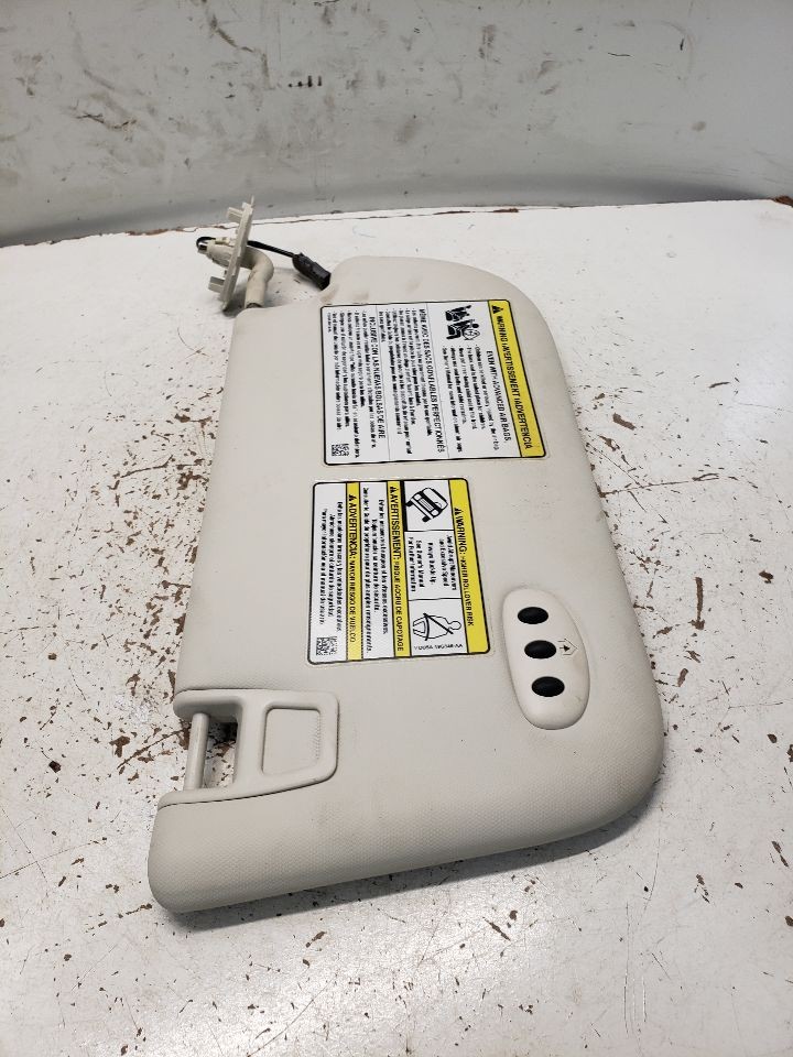 Used Left Sun Visor fits: 2013 Ford Escape w/sunroof w/illumination L. w/garage