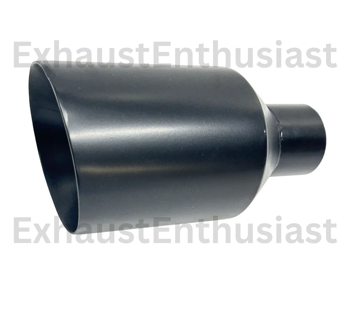 Black SS304 Exhaust Tailpipe Tip Double Wall 3″ Inlet – 5″ Outlet – 9″ Long