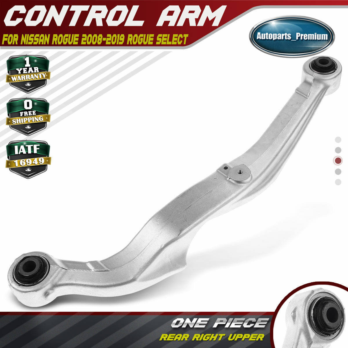 Rear Right Upper Suspension Control Arm for Nissan Rogue 2008-2019 Rogue Select