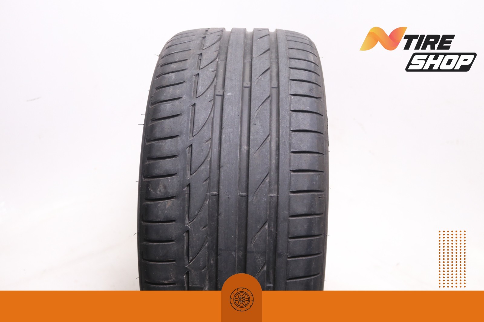 Set of 2 Used 255/35R19 Bridgestone Potenza S001 AO – 96Y – 7.5-8/32 No Repairs