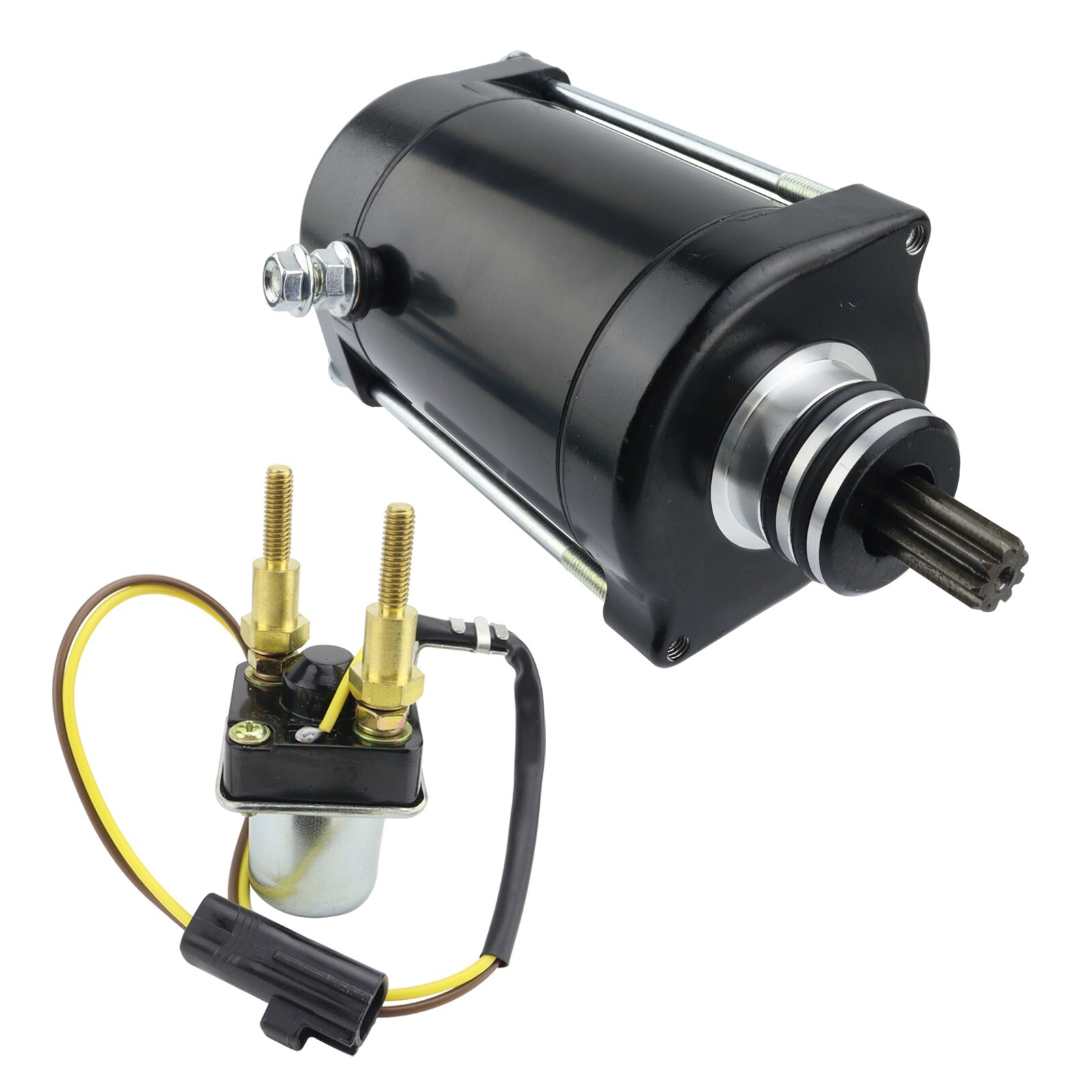 Starter Motor for Kawasaki JT1500 Ultra LX 2007-2011 21163-3720 18432 & Relay