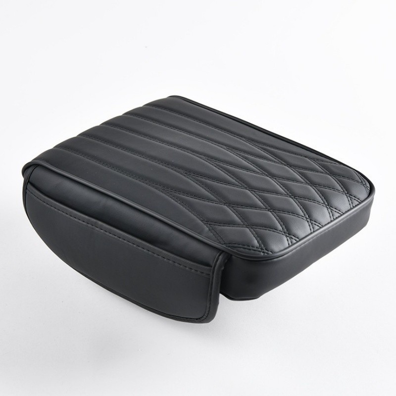 Car Armrest Cushion Automotive Center Console Pad Elbow Pillow with Storage Bags