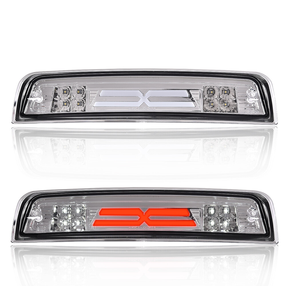 Fit For 2009-2018 Dodge Ram 1500 2500 3500 Clear LED 3rd Brake Light Cargo Lamp